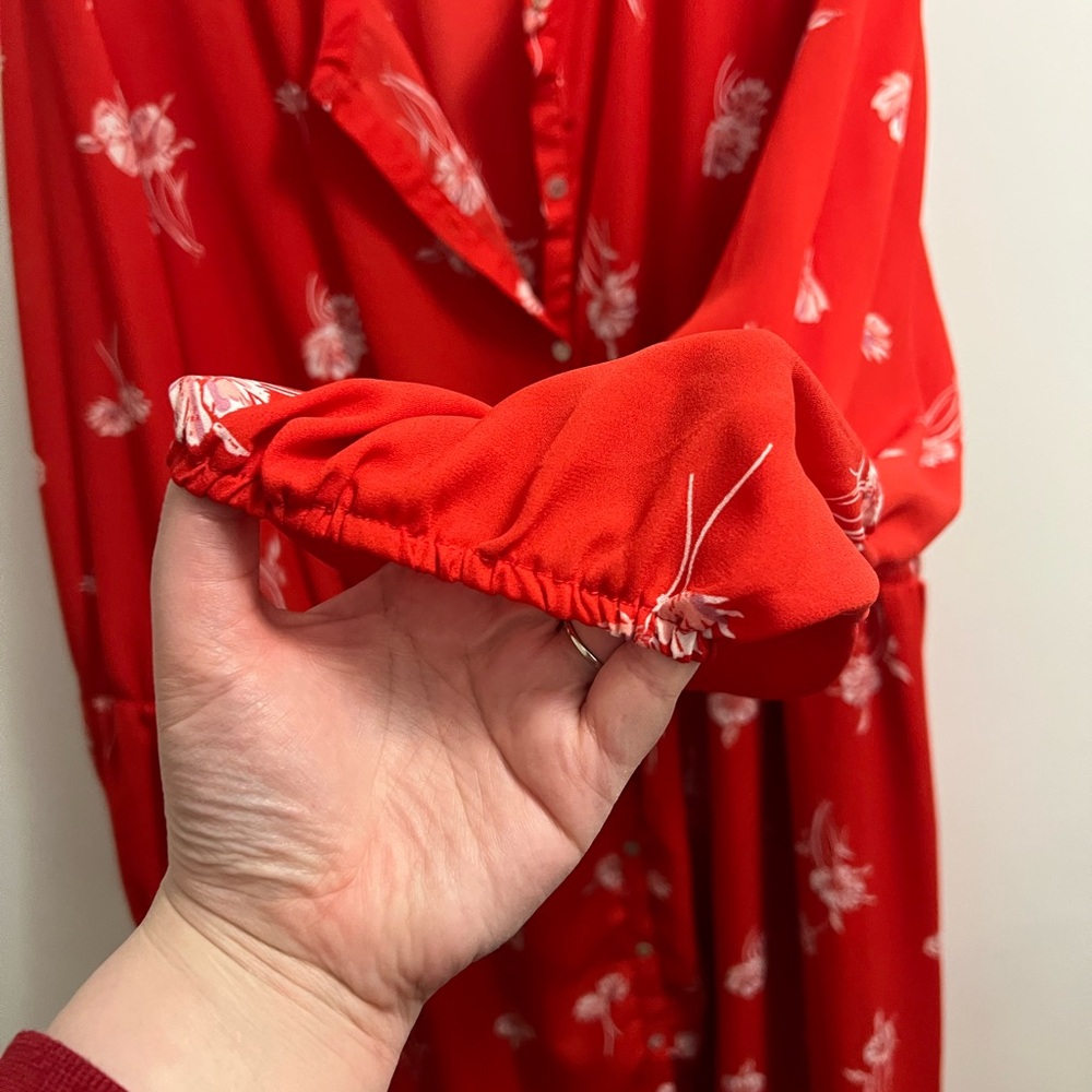 Bobeau Red Dress Size 3X - Picture 3 of 5